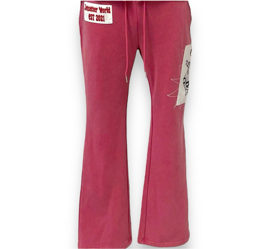 Pink Jetsetter Sweat Pants